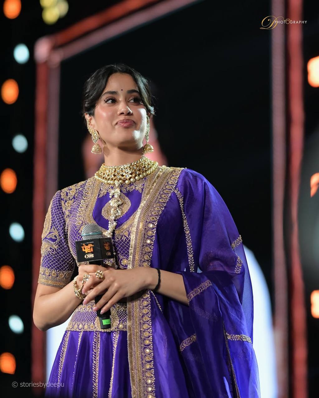 Royal Amethyst Purple Silk Lehenga Choli with Majestic Gold Zari Heritage Motifs and Elaborate Borders